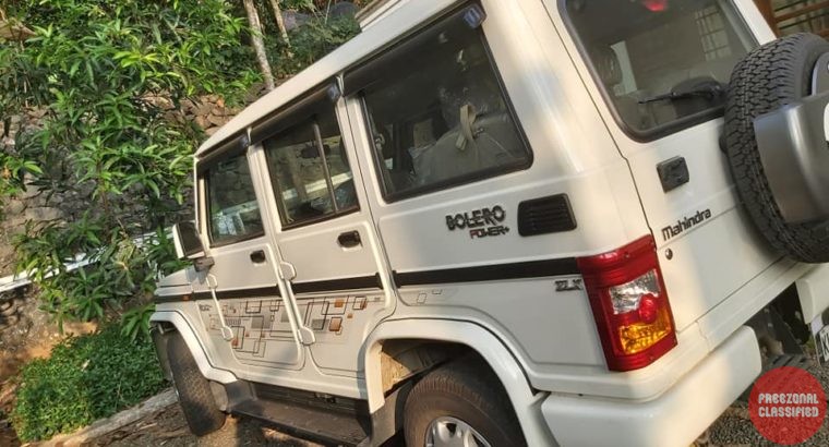 2018 September Mahindra Bolero ZLX Used Car Pathanamthitta, Kerala