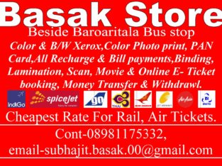 Basak Store in Dharmatala, Kolkata, West Bengal