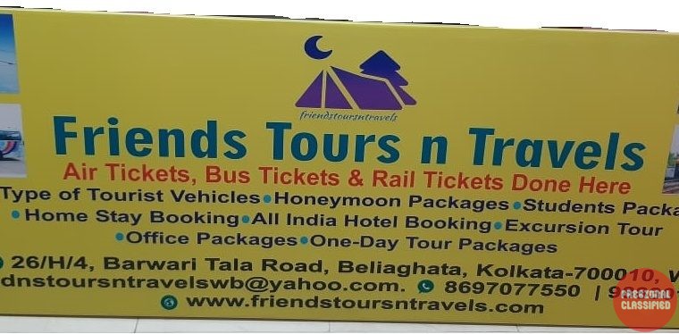 Friends Tours And Travels in Dharmatala, Kolkata, West Bengal
