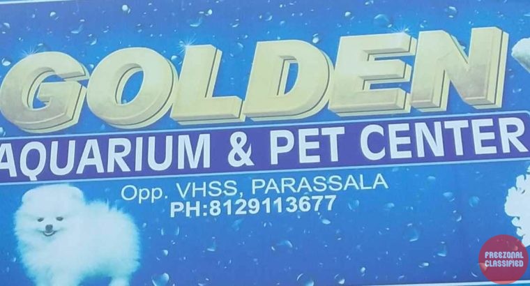 Golden Aquarium, Pet Center Pet Shop in Parassala, Trivandrum, Kerala