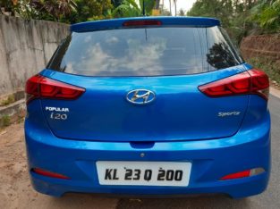 2017 Hyundai Elite i20 Sportz Used Car Kottayam, Kerala