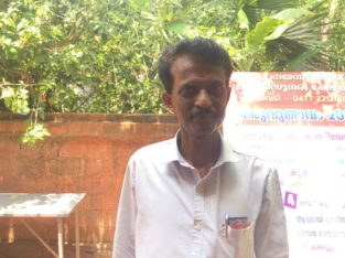 Manidas Vasu Ward 9 Panchayat Member Thalavady, Alappuzha, Kerala